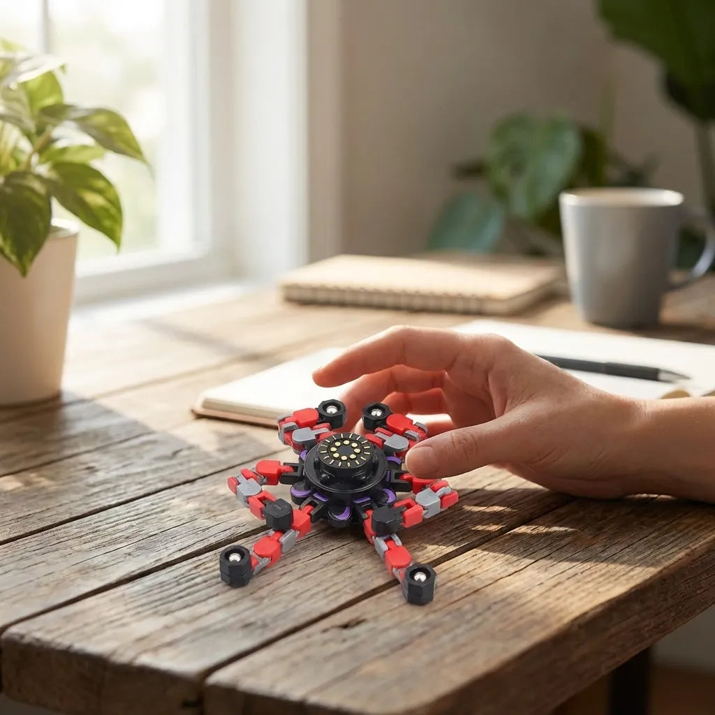 Robot Fidget Spinner Toy