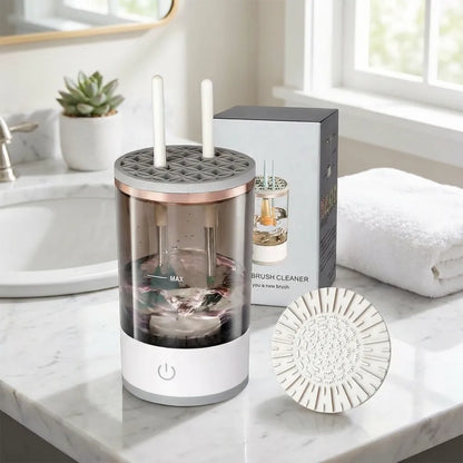 Automatic Makeup Brush Cleaner