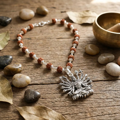 Men’s Shiva Silver Pendant