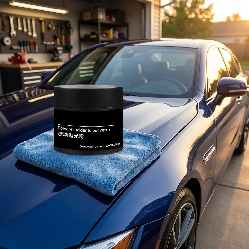 Car Glass Polish Powder