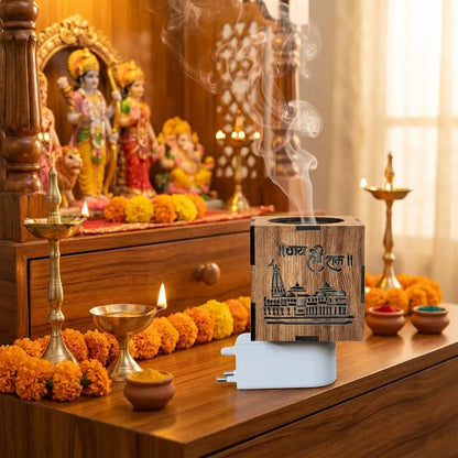 3-in-1 Ayodhya Ram Mandir Aroma Burner & Night lamp