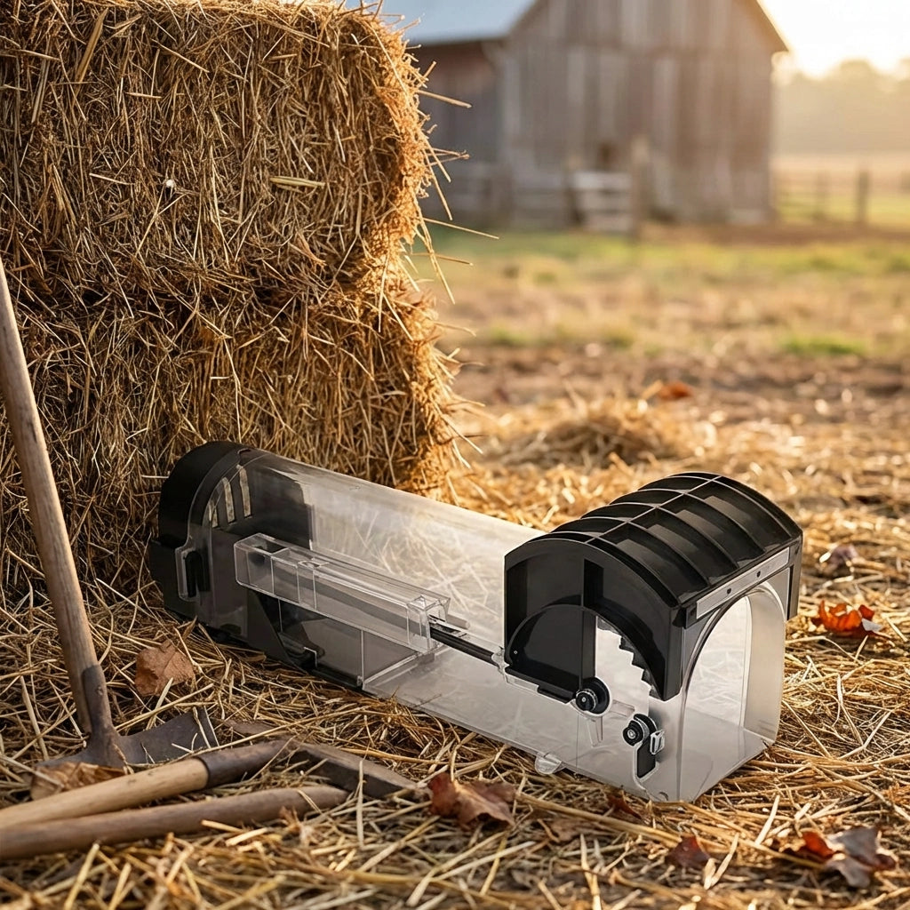 Smart Self-Locking Mousetrap