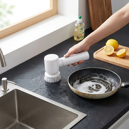 5 in 1 Handheld Bathroom Cleaning Brush