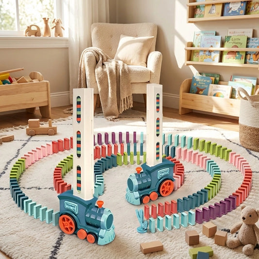 Kids' Domino Train Toy Set