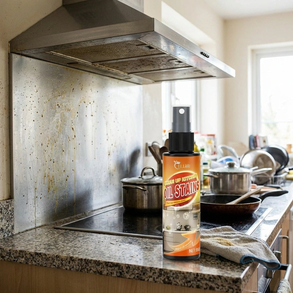 Clean up Kitchen Oil Stains Remover (Pack of 2)