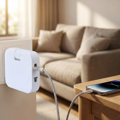 Rotating EU Plug Extender