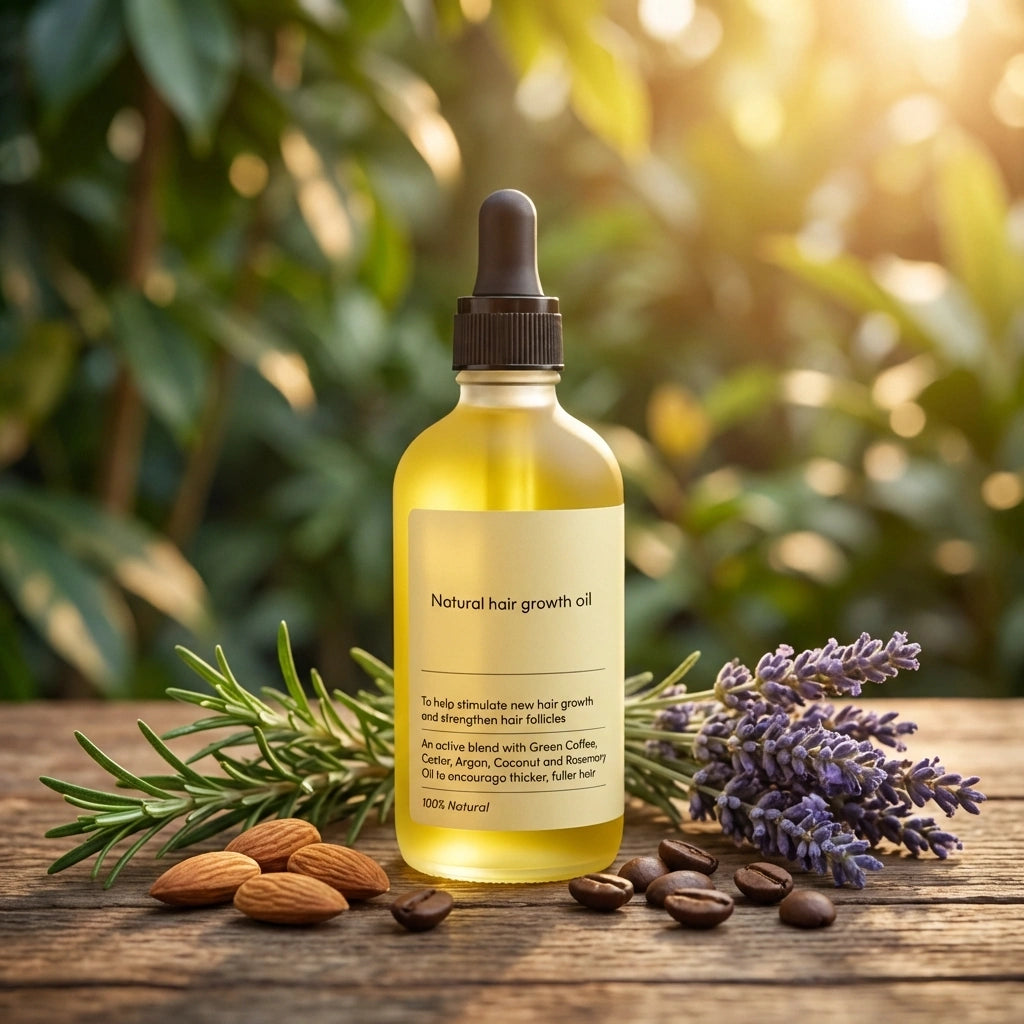 Vegan Natural Hair Growth Oil (Pack of 2)