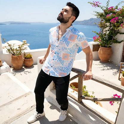 Printed Rayon Casual Shirt