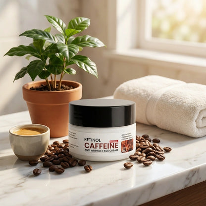 Retinol Caffeine Anti Wrinkle Face Cream (Pack of 2)