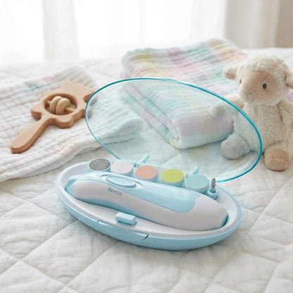 Electric Baby Nail Trimmer With Grinding Heads