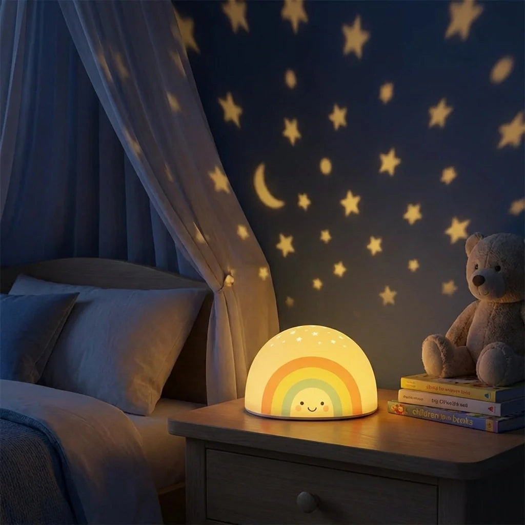 Rainbow Star Projector Light