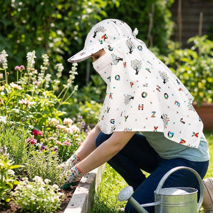Summer Sun Protection Women Cap Mask
