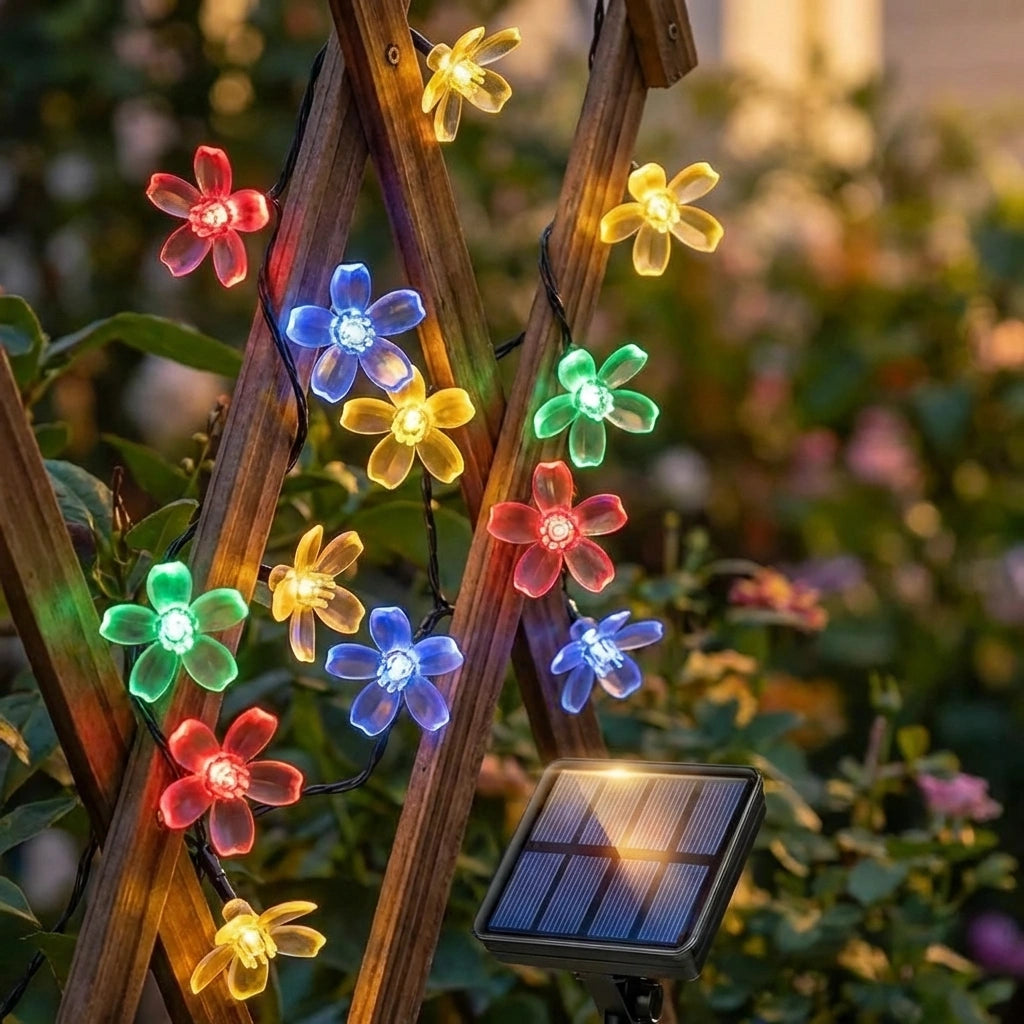 Silicone Flower Lights