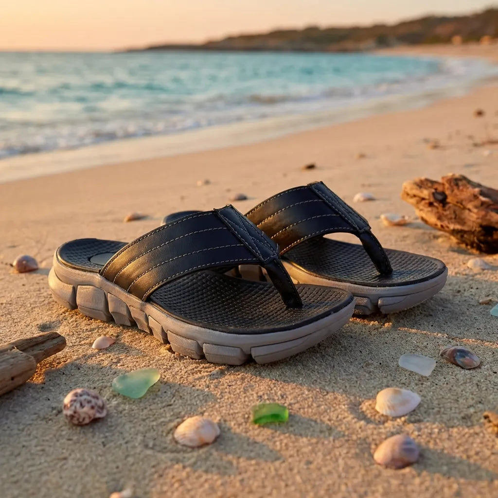 Leather Men's Everyday Slippers