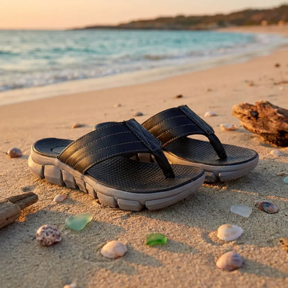 Leather Men's Everyday Slippers