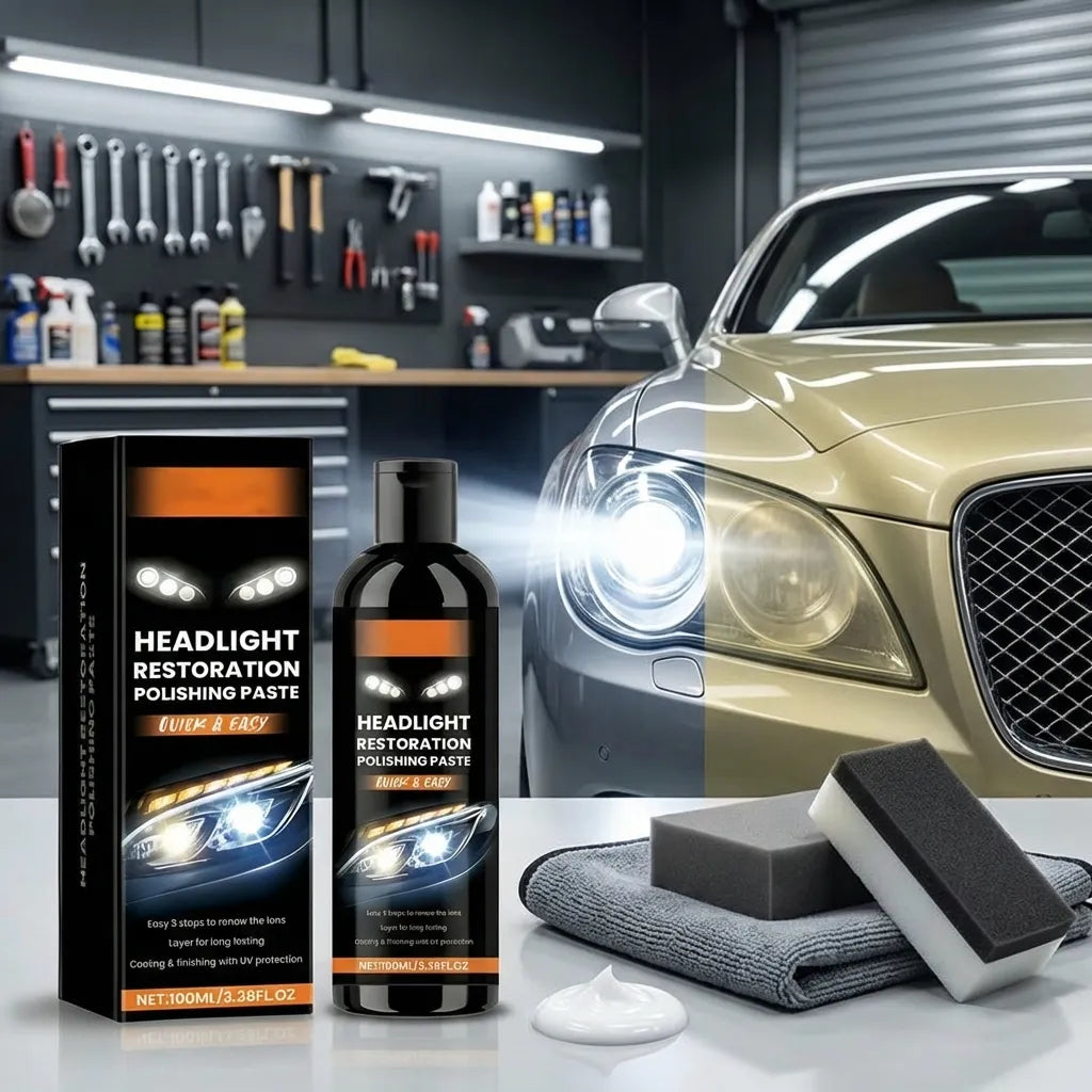 Headlight Polishing Paste – 2 Pack