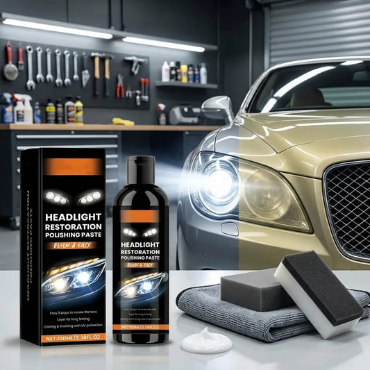 Headlight Polishing Paste – 2 Pack