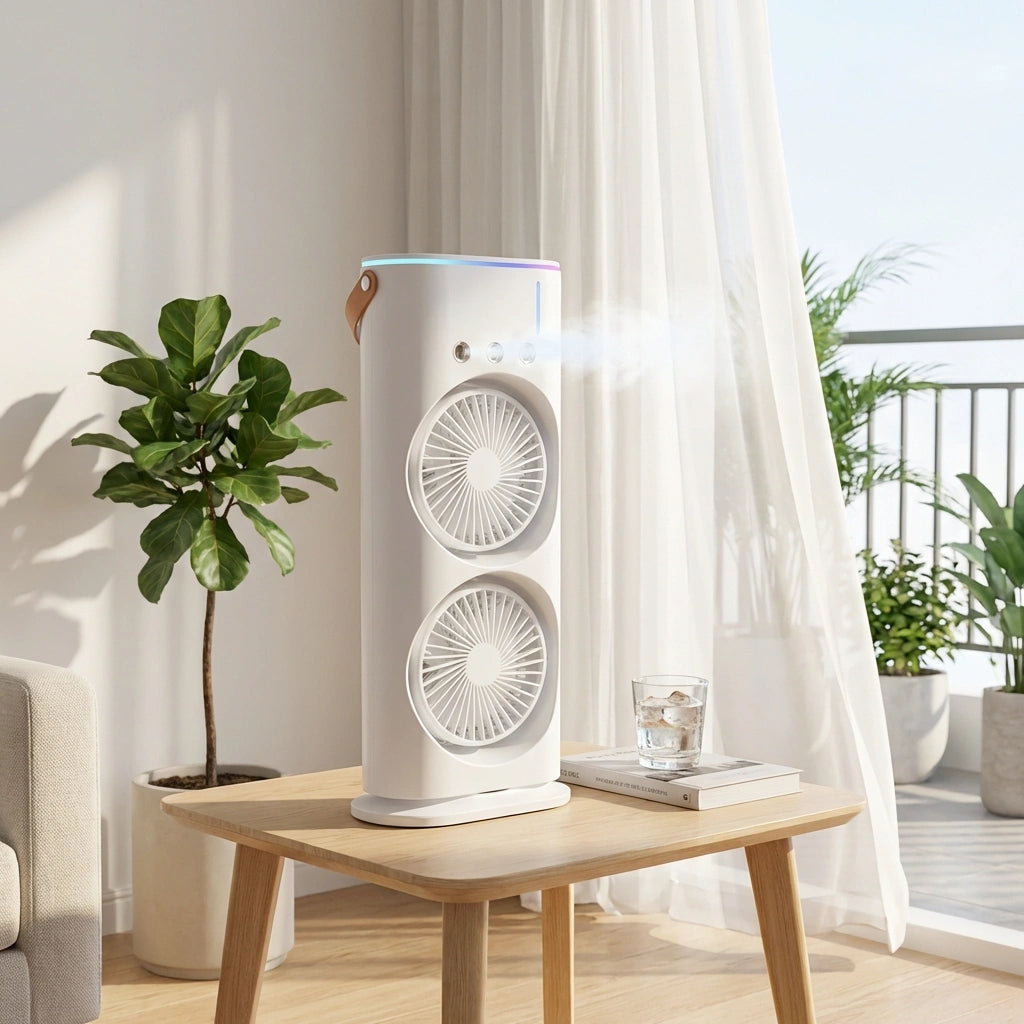 Portable Mist Cooling Fan