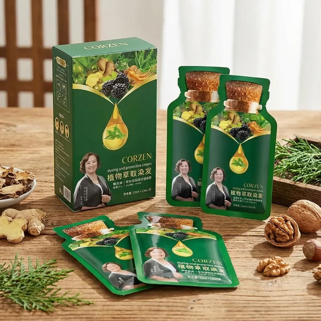 Korean Plant Bubble Hair Dye