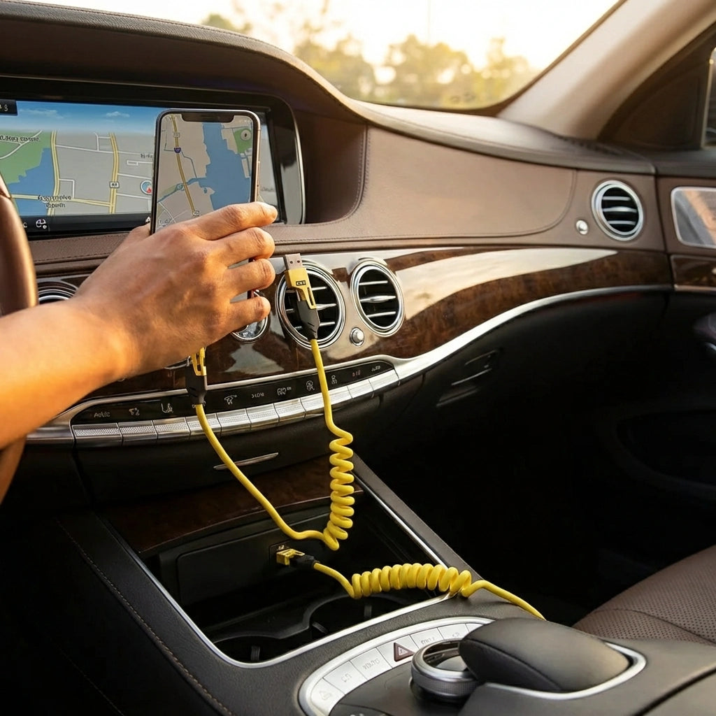 4 in 1 Spring Data Cable