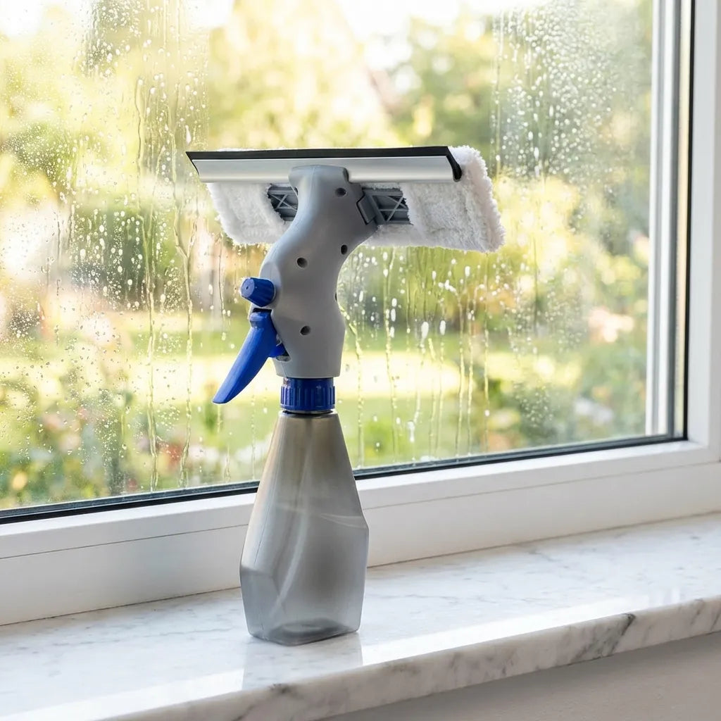 Plastic Easy Glass Cleaner 3 In 1 Spray