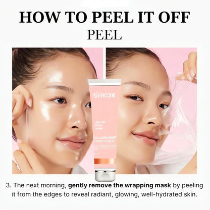 Collagen Night Wrapping Peel Off Mask
