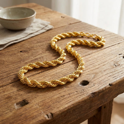 Brass Gold Plated Chain