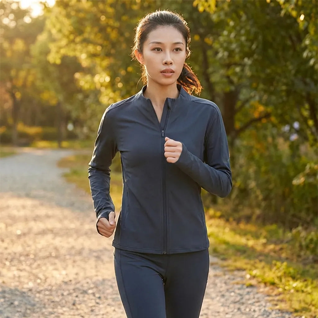 Unisex Work Out Solid Track Suit