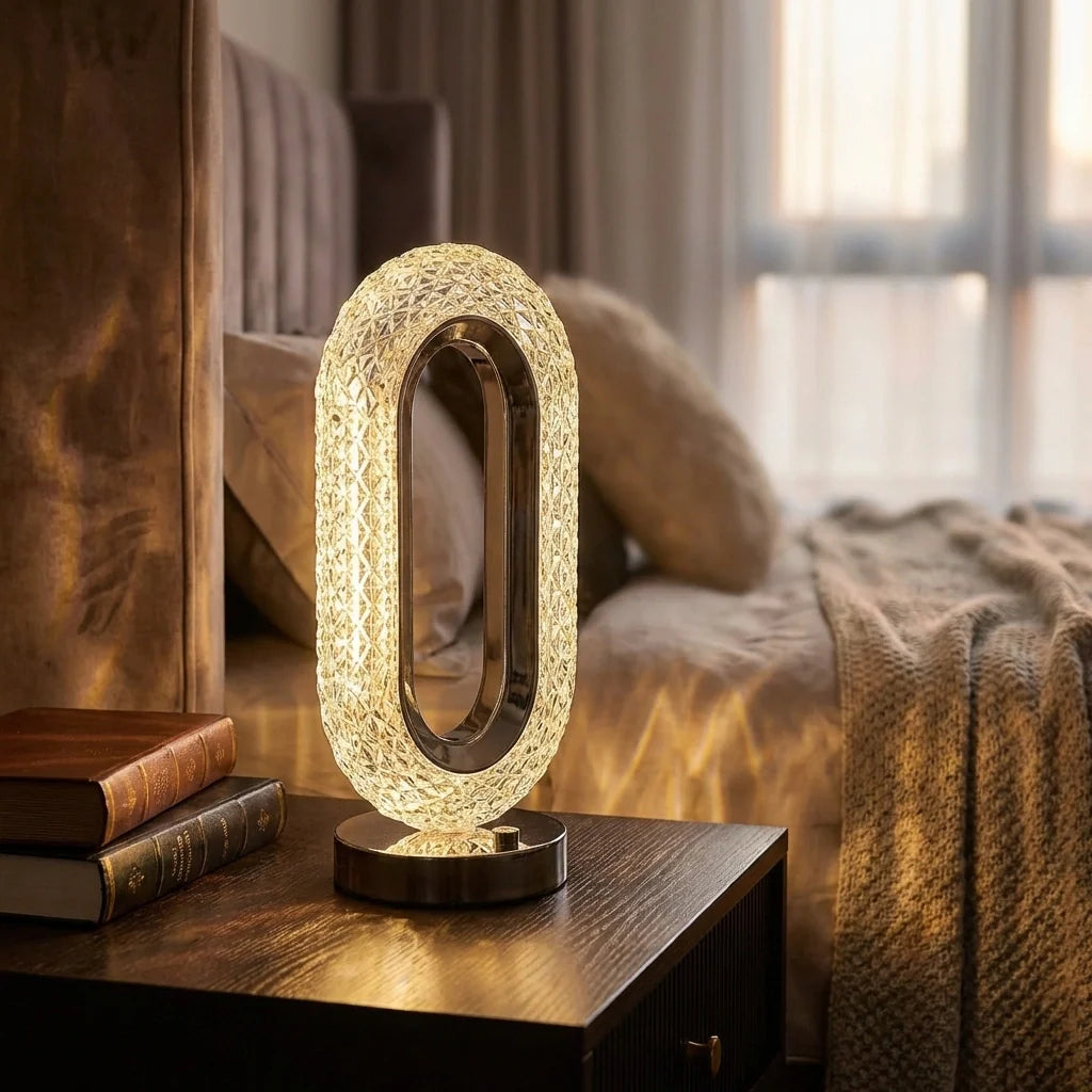 Crystal Touch Control Table Lamp