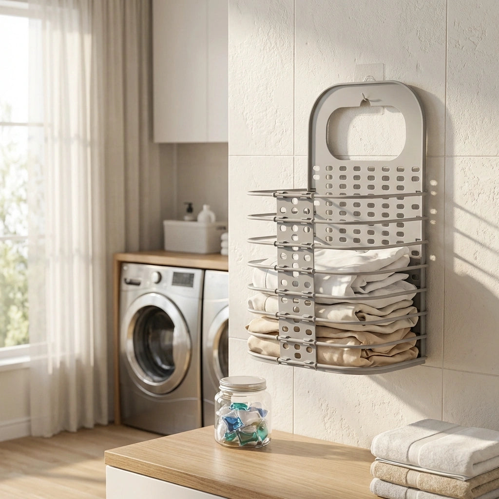 Hanging Plastic Laundry Basket