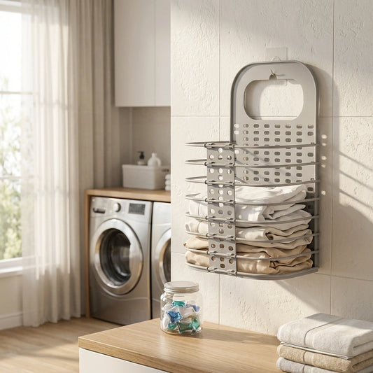Hanging Plastic Laundry Basket