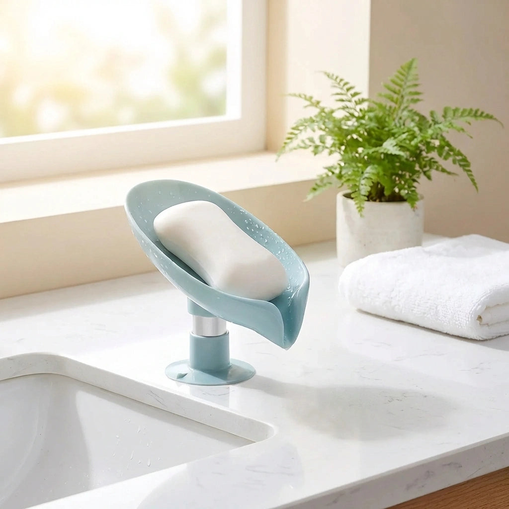 Self-Draining Soap Holder