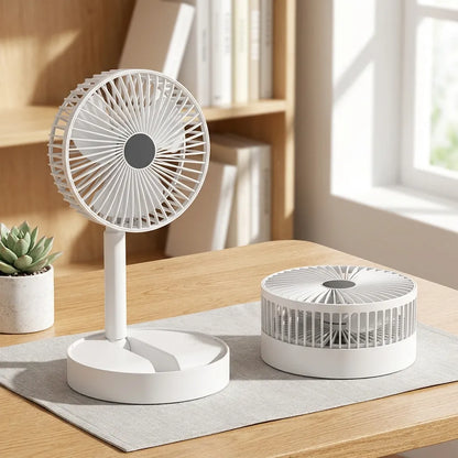 Powerful Rechargeable High Speed Table Desk Fan