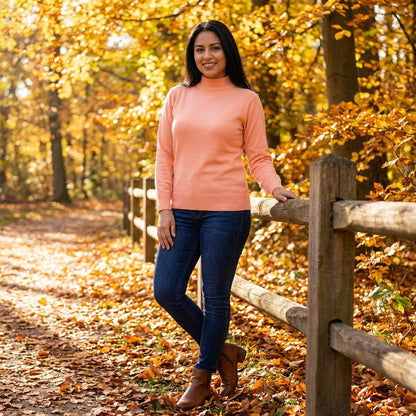 Warm Woolen High-Neck Sweater