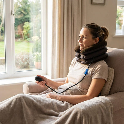 Adjustable Inflatable Neck Support Pillow