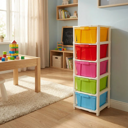 5-Layer Modular Drawer Organizer