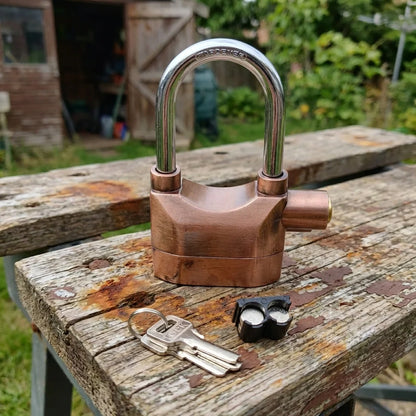 Security Padlock with Alarm