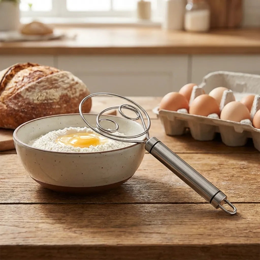 Professional Danish Dough Whisk