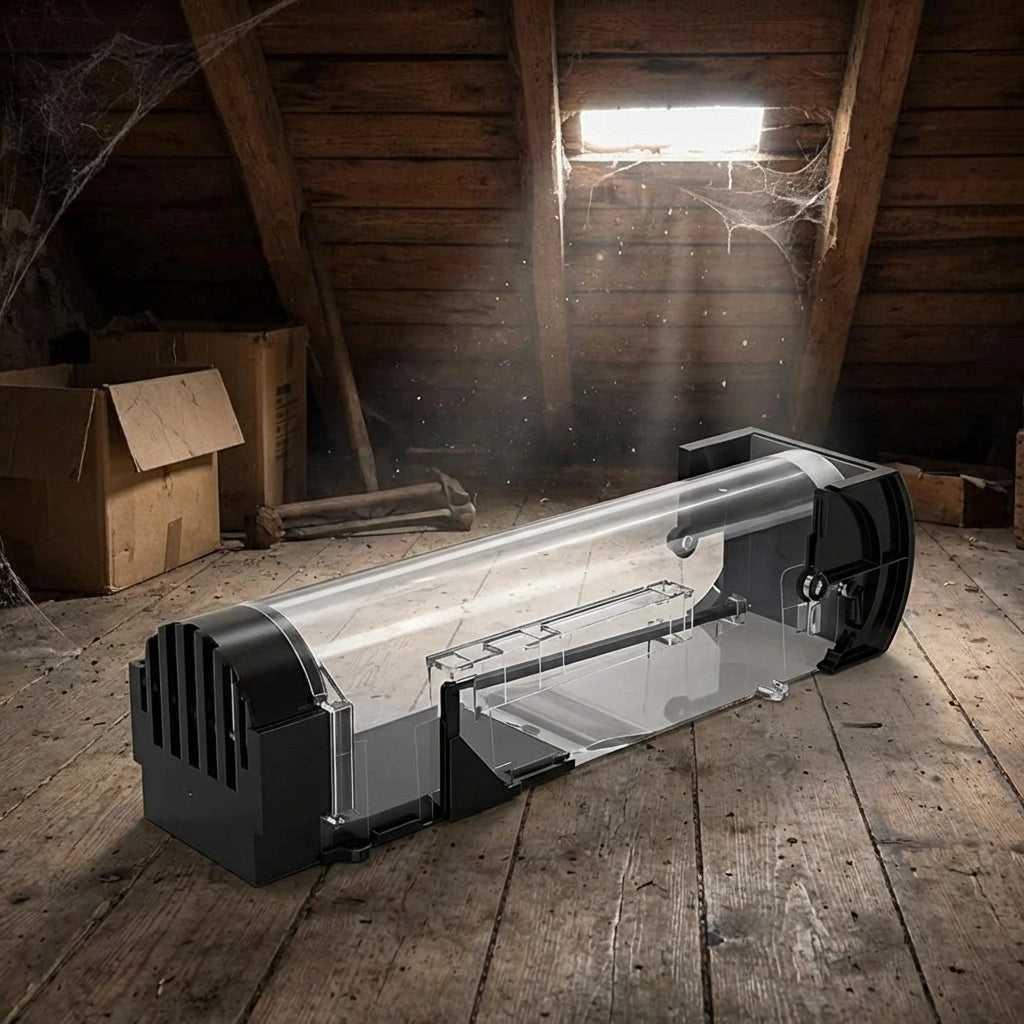 Smart Self-Locking Mousetrap