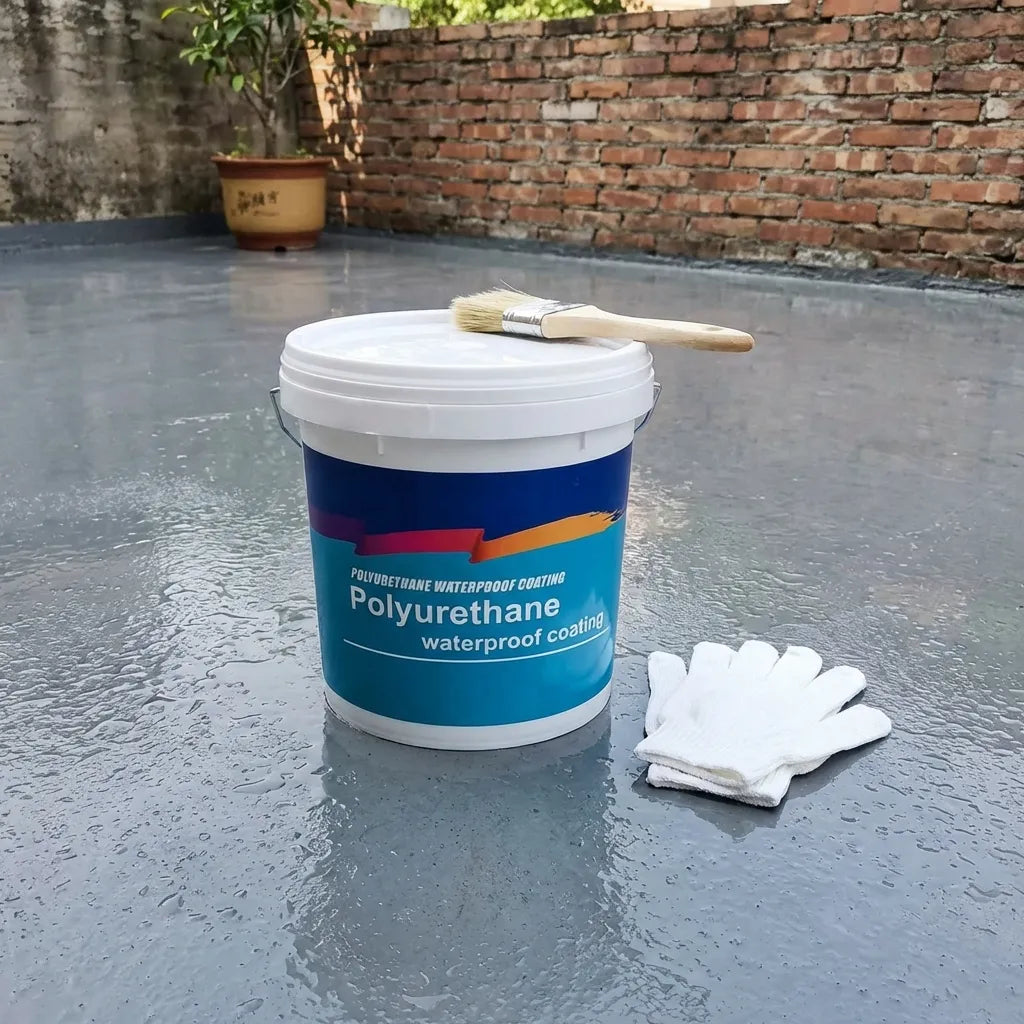 Waterproof Coating Exterior Wall Roof Leak Repair