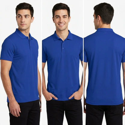 Men’s Royal Blue Polo Tee