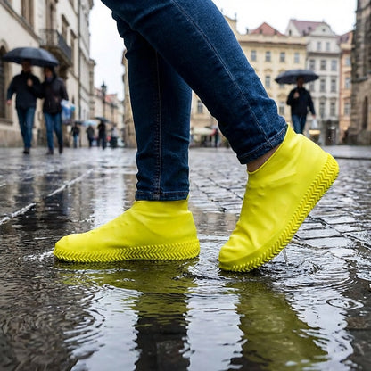 Shoe Cover-Silicone Reusable Boot Cover Shoe Protector
