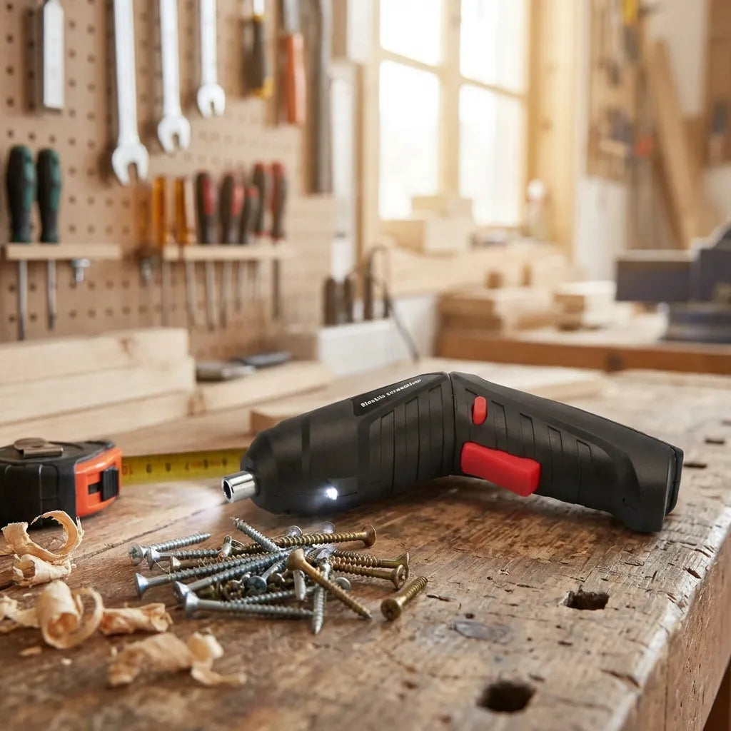 Metal Electric Screwdriver with 47 pcs Screwdriver Bit Set