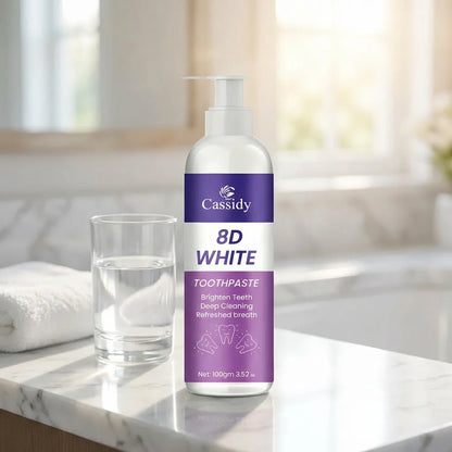 8D Whitening Toothpaste Duo