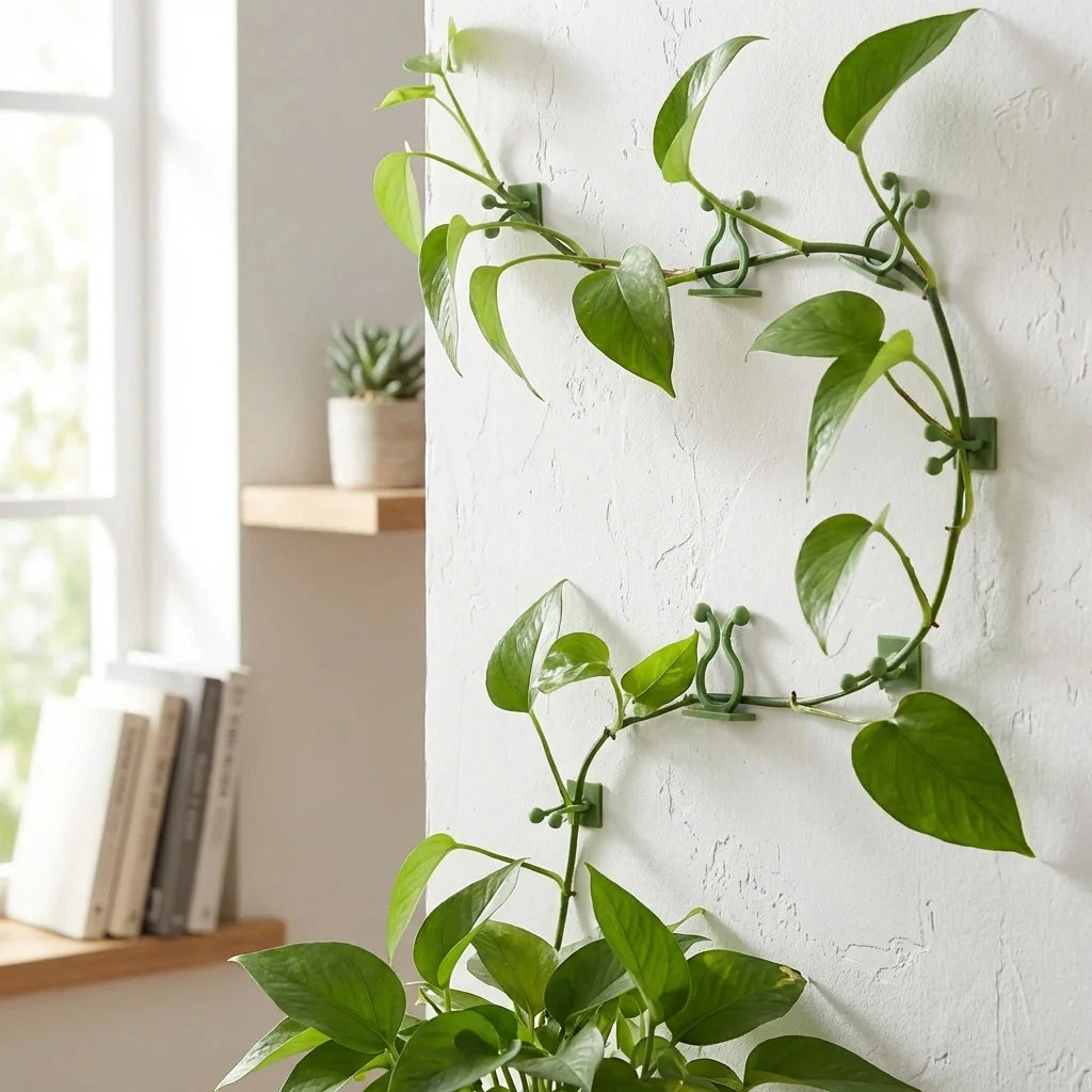 No-Drill Garden Wall Clips