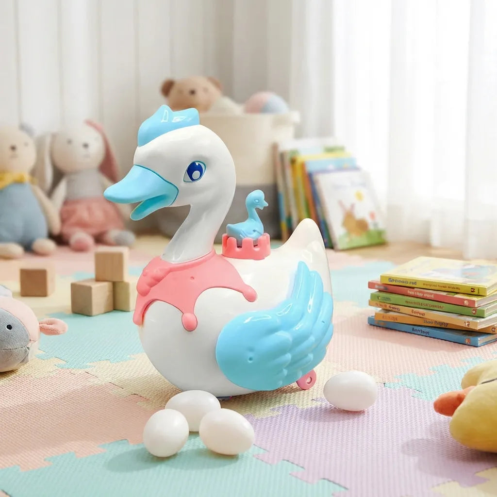 Musical Egg-Laying Swan
