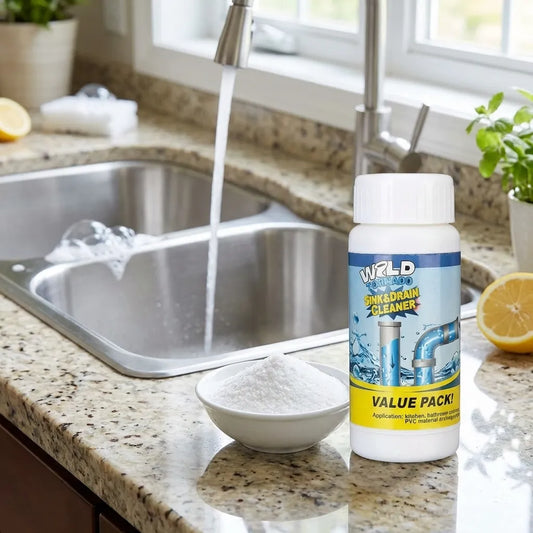 Powerful Drain Blockage Cleaner Sink