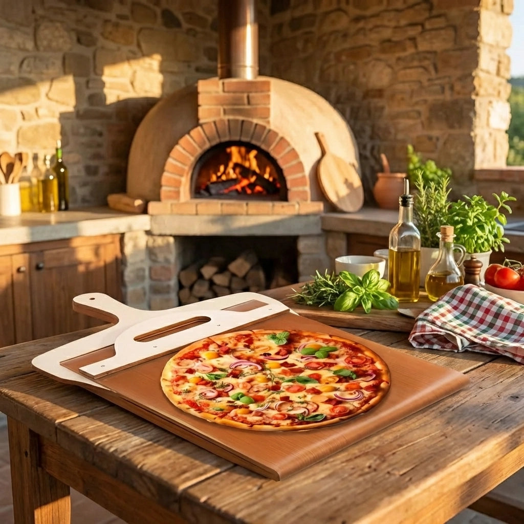 Wooden Pizza Paddle Board