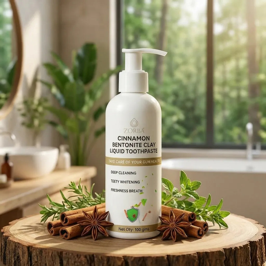 Cinnamon Bentonite Clay Liquid Toothpaste 100 ml Pack of 1