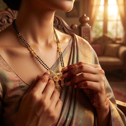 Beautiful Gold Plated Mangalsutra